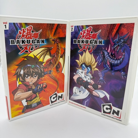 Bakugan Vol 1 & 2 DVD Set - Picture 1 of 6
